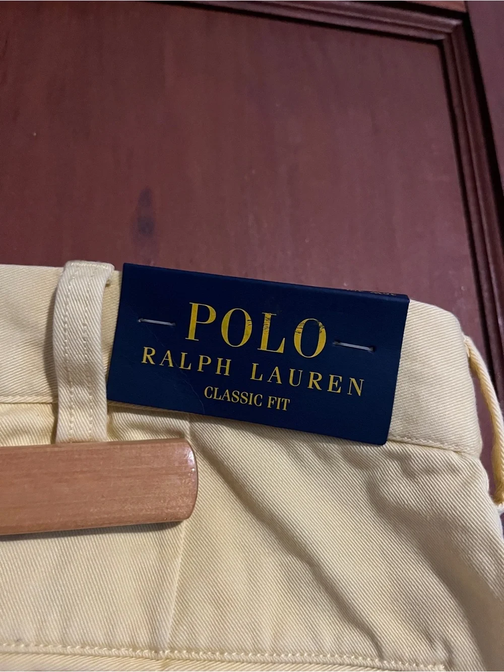 Polo by Ralph Lauren Light Yellow Men's Chino Pants
